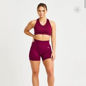 Aybl balance seamless v2 (wine red)size small